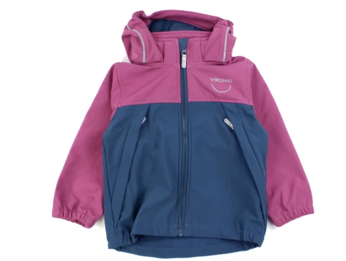 Viking plum overgangsjakke soft shell